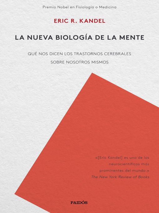 Detalles del título La nueva biología de la mente de Eric R. Kandel - Lista de espera
